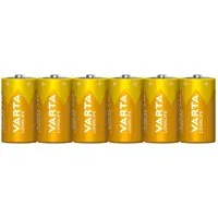 VARTA Longlife C Batterien 1,5V Alkaline, 6 Stück – Ideal für Batterie