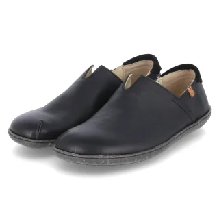 El Naturalista Slipper EL VIAJERO  Schwarz - Gr. 37 -  Leder und Textil