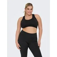 ONLY Play Sport-BH ONPDAISY-2 SEAM BRA CUR NOOS Slim Fit, aus Polyamid und Elasthan, mit Jersey-Obermaterial