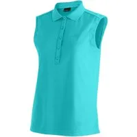 Maier Sports Poloshirt Ulrike sleeveless Damen Polo, leichtes Shirt, ärmelloses Funktionsshirt, Regular Fit
