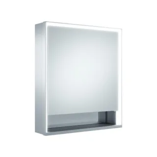 Keuco Royal Lumos Spiegelschrank 14301171201, 650x735x165mm, Anschlag links, LED-Beleuchtung