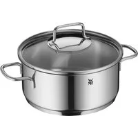 WMF Bratentopf Astoria Bratentopf mit Deckel, 20 cm, Cromargan®: Edelstahl Rostfrei 18/10, 20 cm