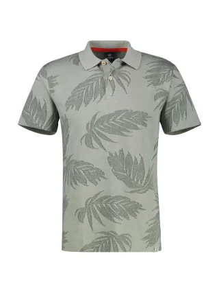 LERROS - POLO-KNOPF tinted grey - Gr. - L