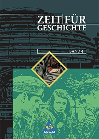 Zeit für Geschichte - Ausgabe 2000 für Gymnasien in Hamburg und Nordrhein-Westfalen: Schülerband 4: Von der Weimarer Republik bis zum globalisierten 21. Jahrhundert. Exkurs: Krieg und Frieden