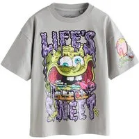 Next T-Shirt T-Shirt aus 100 % Baumwolle, Spongebob (1-tlg)