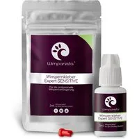 Wimpanista Wimpernkleber Expert SENSITIVE. Trocknungszeit 3-4 Sek., für die professionelle Wimpernverlängerung