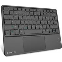 Fintie Kabellose Bluetooth Tastatur mit Touchpad, Deutsch Layout Tastatur Tablet-Tastatur (für iPad, Samsung, Lenovo Tablets, iPhone, Smartphone, Android-Tablets)