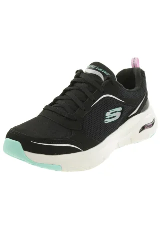 Skechers Arch Fit - GENTLE STRIDE Damen Sneaker Sportschuhe 149413 Schwarz