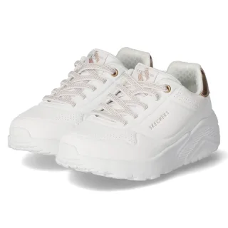 Skechers Low Sneaker METALLIC MODE - Gr. 29 - Weiß - Synthetik