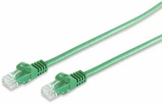 S-IMPULS Keystone RJ45 Patchkabel CAT 7 Rohkabel U/UTP, grün, 20 m
