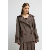 adL Trenchcoat Langer Oversize-Trenchcoat