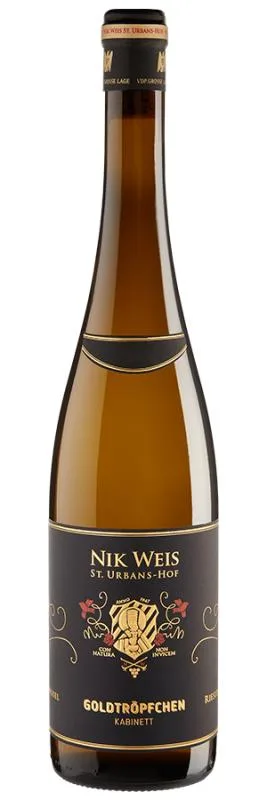 Goldtröpfchen Riesling Große Lage Kabinett - 2024 - Weingut Nik Weis - Deutscher Weißwein