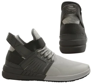 Supra Skytop V Grey Slip auf hohen Schnüren -Herren -Trainern 08032 051 B48E