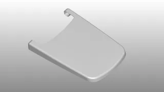 VitrA Ersatzteil V-Care Prime Sitzdeckel Thermoplast Weiß Hochglanz,317104YP1TE 317104YP1TE