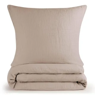 Blumtal Bettwäsche, Taupe, Textil, 135x100 cm, Schlaftextilien, Bettwäsche, Bettwäsche