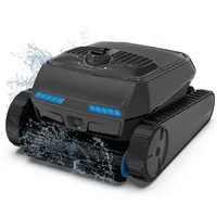 AIRROBO Poolroboter CP400lite für Boden & Wand & Wasserlinie,10400mAh,300m² Pools, (4 Motoren (2 Antriebs- + 2 Pumpen), 5-St., Geeignet für die meisten Schwimmbäder), groBer 4L Filterkorb, 150 Min Laufzeit, Zwei Jahre Garantie