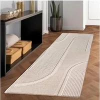 Carpettex Designteppich Unicolor - Einfarbig, Rechteckig, Höhe: 12 mm, Kurzflorteppich Skandinavische Design Anti-Rutsch Rückseite Waschbar