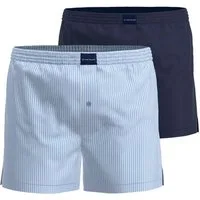 TOM TAILOR Boxershorts Herren Web-Boxershorts 2er Pack Baumwolle Dakota (Packung, 2er Pack)