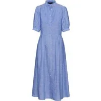 Reitmayer Trachtenkleid Hochgeschlossenes Leinenkleid