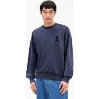 Armedangels Sweatshirt ICONIC Å EMAAL GMT DYE Relaxed Fit