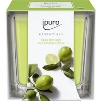 IPURO Duftkerze ipuro ESSENTIALS Duftkerze Lime Light 125 g