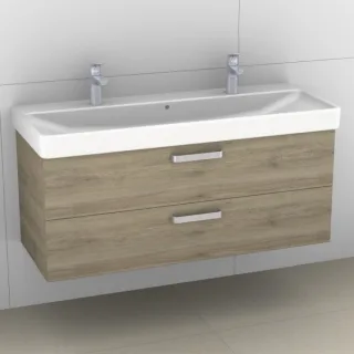 Artiqua 413 Waschtischunterschrank für Smyle Square 500253, 500225 (ehem. 120520, 120523) Sanremo Ei 413-WU2L-K148-7145-428