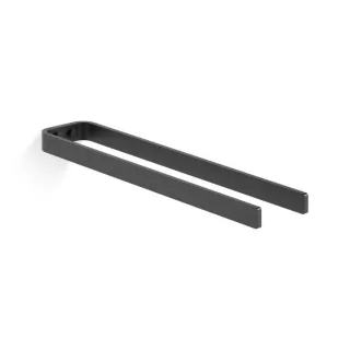 Giese Handtuchhalter 31052-14 doppelt, 400 mm, Wandmodell, schwarz matt