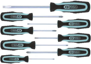 KS Tools EDELSTAHL Schraubendreher-Satz, 8-tlg - 153.2000