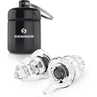 Senner Gehörschutzstöpsel MotoPro Gehörschutz - Ear Plugs Motorrad / Motorsport leicht zu tragen, Ohrstöpsel - vermindert Windgeräusche, Verkehr bleibt hörbar
