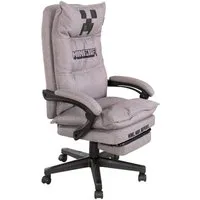 Phoenix Gaming-Stuhl (1 St), Chefsessel in Grau