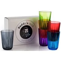 Buddy's Becher, 6-tlg., Kunststoff, 150 ml, 6-teilig