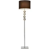 lux.pro Stehlampe, ohne Leuchtmittel, »Spheridern« - 158cm - Schwarz - 1xE27