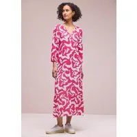 STREET ONE Maxikleid mit allover Print