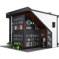 Mould King 16036 - Cafe Coffee House (Mould King) Klemmbausteine Spielbausteine, (2728 St)
