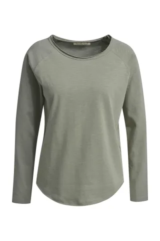 Smith&Soul - Regular Basic Sweat Raglan khaki - Gr. - S