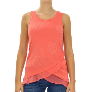 Weites Damen-Tank-Top mit Rundhalsausschnitt 73T2EX1