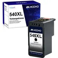 MOOHO XXL Kompatibel für CANON PG-540XL CL-541 XL Tintenpatrone (1x Schwarz+1x Farbe für Canon 540 xl 541 xl, 1000-tlg., Pixma MG2150 2250 4150 4250 MX375 395 435 455)