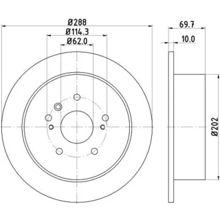 Hella Warnkontakt vorne BMW 3er E90 M3