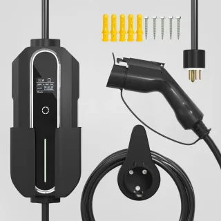 [EU Direct] EA1650K Type 1 16A EV Charger for Home Use 5 Meters Portable AC Charging Station For Electric Vehicles EV Ch