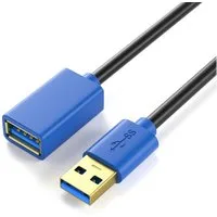 JAMEGA USB 3.0 Verlängerungskabel, USB-A Stecker zu USB-A Buchse Erweiterung USB-Kabel, USB, USB A (500 cm)