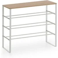 furnling Schuhregal Littleo, robustes Regal mit Platz für 16 Schuhpaare, Höhe 61 cm