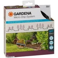 GARDENA Bewässerungssystem Micro-Drip Start Set S Pflanzreihen