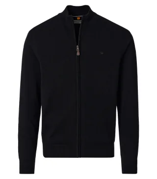 redmond - Strickjacke schwarz - Gr. - 3XL