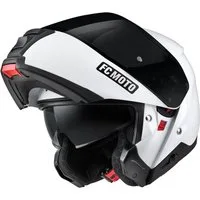 FC-Moto Motorradhelm G-376 Klapphelm, herausnehmbares Innenfutter,integriertes Sonnenvisier