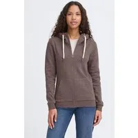 OXMO Kapuzensweatjacke OXVicky Gemütliche Sweatjacke