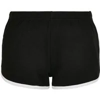 URBAN CLASSICS Stoffhose Urban Classics Damen Ladies Organic Interlock Retro Hotpants (1-tlg)