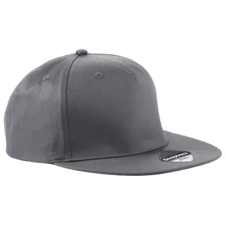 Beechfield - Snapback Mütze 5 Segmente (Graphitgrau)