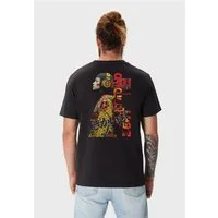 Oldskull T-Shirt Asian Kimono Beat mit fernöstlichem Motiv