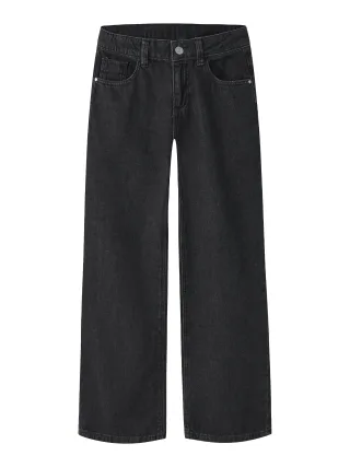 NAME IT - NKFROSE WIDE JEANS 5529-BE NOOS Dark Grey Denim - Gr. - 140