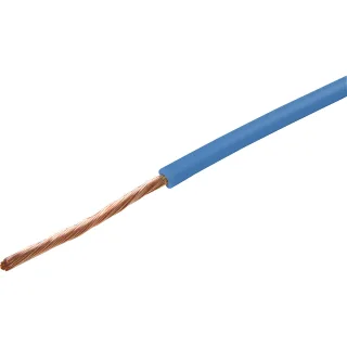 HERTH&BUSS Kabel, FLY, 1x 1,0mm², 50m blau - 51275107006
